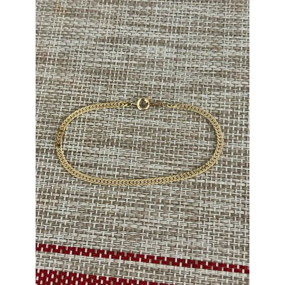 Gold Tone‎ Marked Korea Bracelet (d)